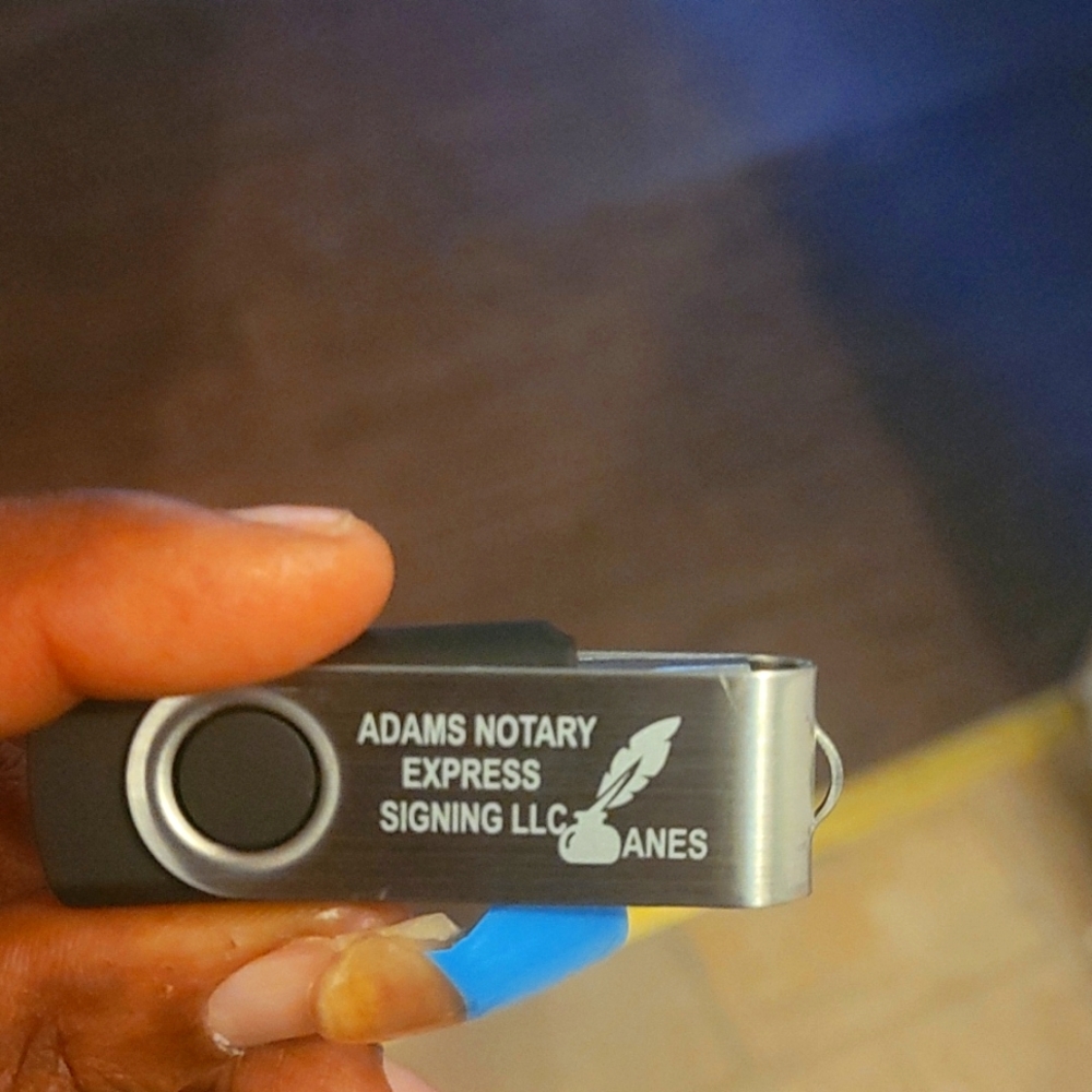 Adams Notary Express Signing LLC Flash Drives